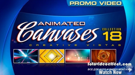 Animated Canvases 18 Creative Vistas (2DVDs)