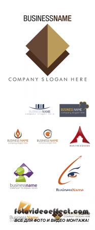 Stock: Logo vector business