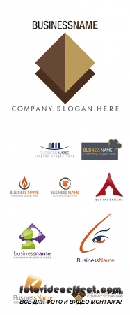 Stock: Logo vector business