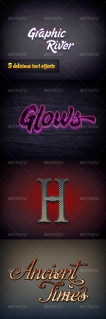 5 delicious text effects - GraphicRiver