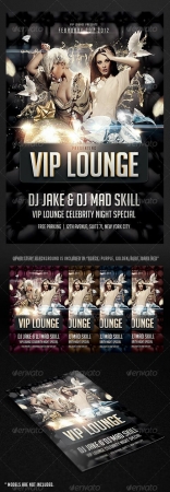 VIP Lounge Flyer - GraphicRiver