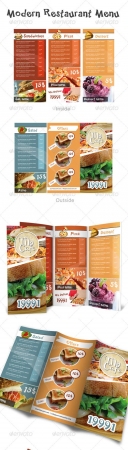 Modern Restaurant Menu - GraphicRiver