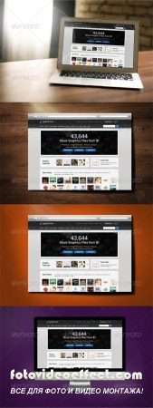 Realistic Webdesign Mockup - GraphicRiver