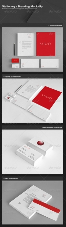 Stationery / Branding Mock-Up -  GraphicRiver