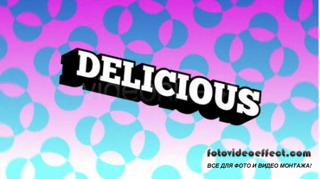 Delicious - After Effects Project (Videohive)