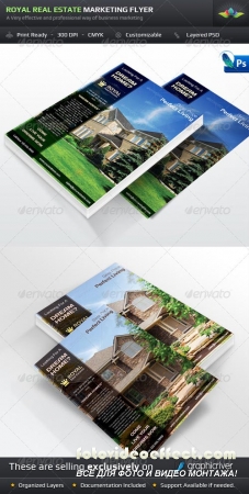 Royal Real Estate Marketing Flyer - GraphicRiver
