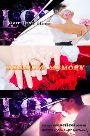 After Effects Slideshow - Memory wedding and project Together NeW