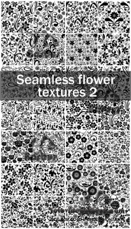 Seamless flower textures 2 /    2