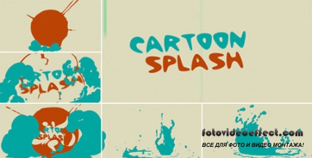 Cartoon splash logo - Project for After Effects (VideoHive)