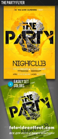 The Party Flyer - GraphicRiver