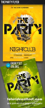 The Party Flyer - GraphicRiver