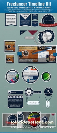 Freelancer Timeline Kit - GraphicRiver