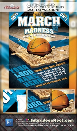 March Madness Championship Flyer - GraphicRiver