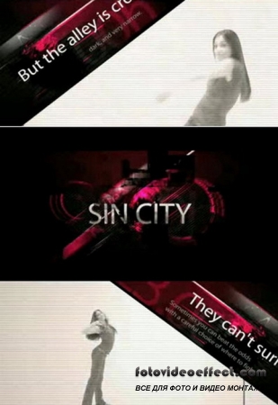 Sin City  - After Effects Project