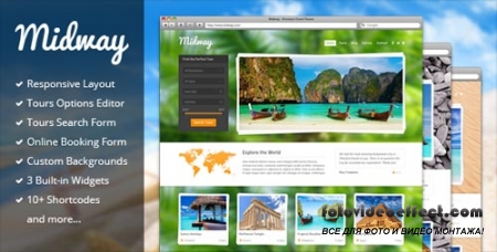 Midway v1.9 - Responsive Travel WP Theme