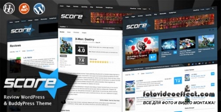 Score v1.9.6 -  WordPress & BuddyPress Theme