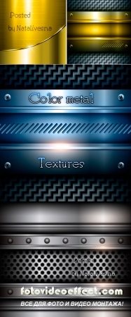  -     / Textures - Color metal in Vector