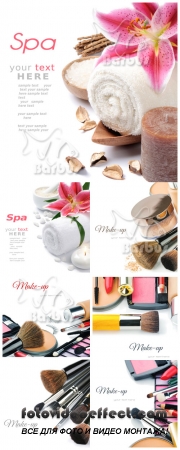 Backgrounds cosmetics and Spa /       