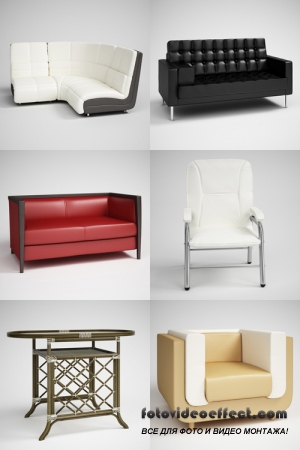 3D models of furniture.CGAxis