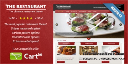 The Restaurant v4.0 - WordPress Theme