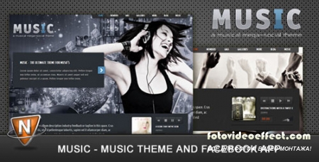 Music v1.1 - Musicians theme & Facebook app