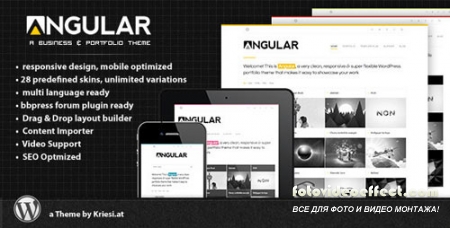 Angular v1.1.1- Responsive Portfolio