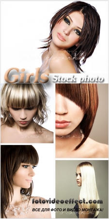  ,   -   / Fashion girls, stylish hairstyle
