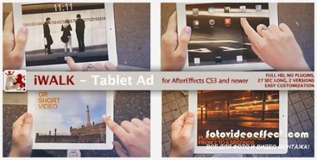 iWalk - Tablet Ad - Project for After Effects (Videohive)