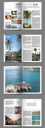 Blue Monkey Media - Magazine Template