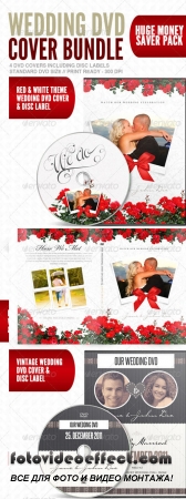 Wedding DVD Cover & Disc Label Premium Bundle