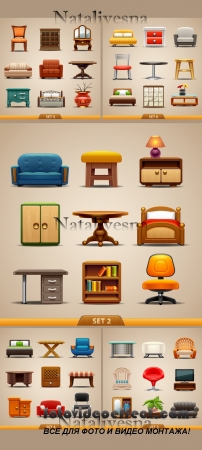    / Furniture in Vector