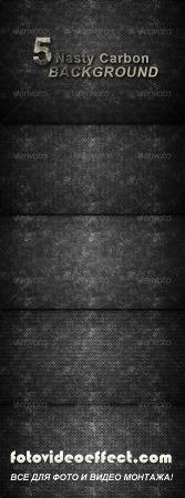 5 Hi-res Nasty Carbon Textured Background