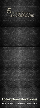 5 Hi-res Nasty Carbon Textured Background