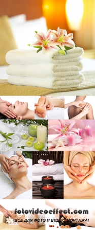 Stock Photo: Spa massage