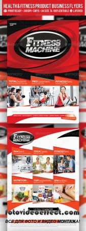 Multipurpose Fitness or Product Flyer PSD Template