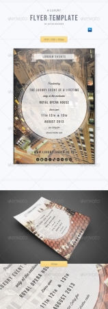 Luxury Event Flyer Advert