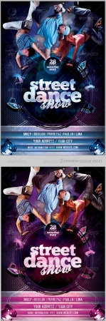 Street Dance Show Flyer Template