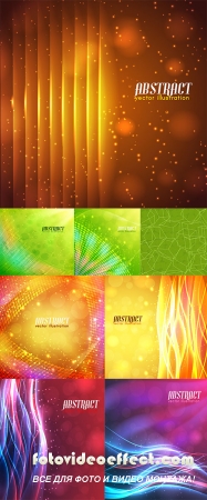 Stock: Shiny wave abstract background