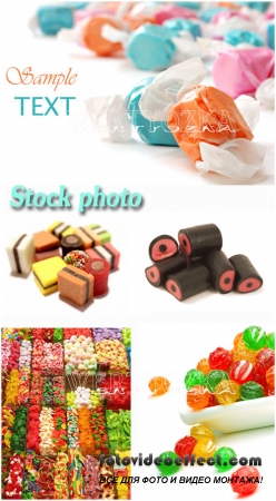 , ,  / Candy, caramel and sweets - Raster clipart