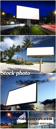  ,   / Billboards - Raster clipart