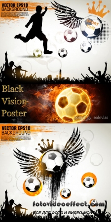 Black Vision Poster 18 - vector