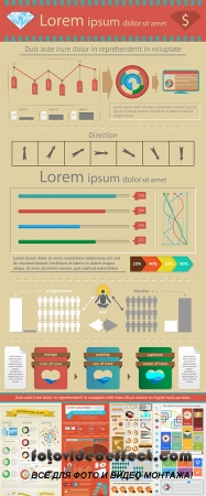 Stock: Elements of infographics 