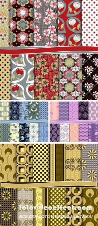 Stock: Abstract vector set of paper for scrapbook