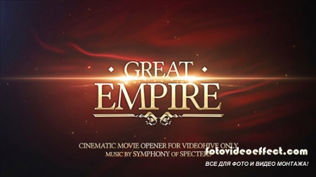 Great Empire Opener - Project for After Effects (Videohive)
