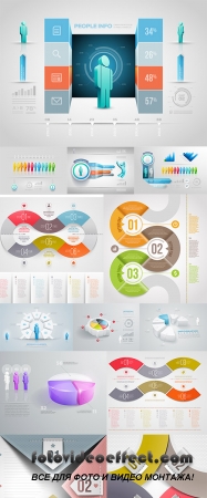 Stock: Perspective Arrow Infographic Template