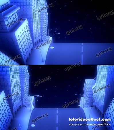 Motion Graphic - City Slope