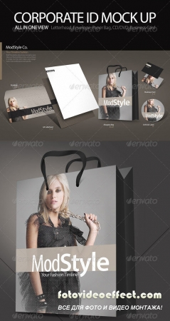 Corporate Identity Mock up Pro