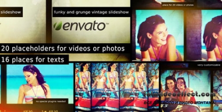 Funky and Grunge Vintage Slideshow - Project for After Effects (Videohive)