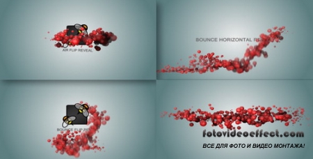 Particle Bubbles Reveal 4x1 Pack - Project for After Effects (Videohive)
