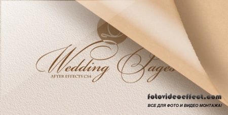 Wedding Pages - Project for After Effects (Videohive)